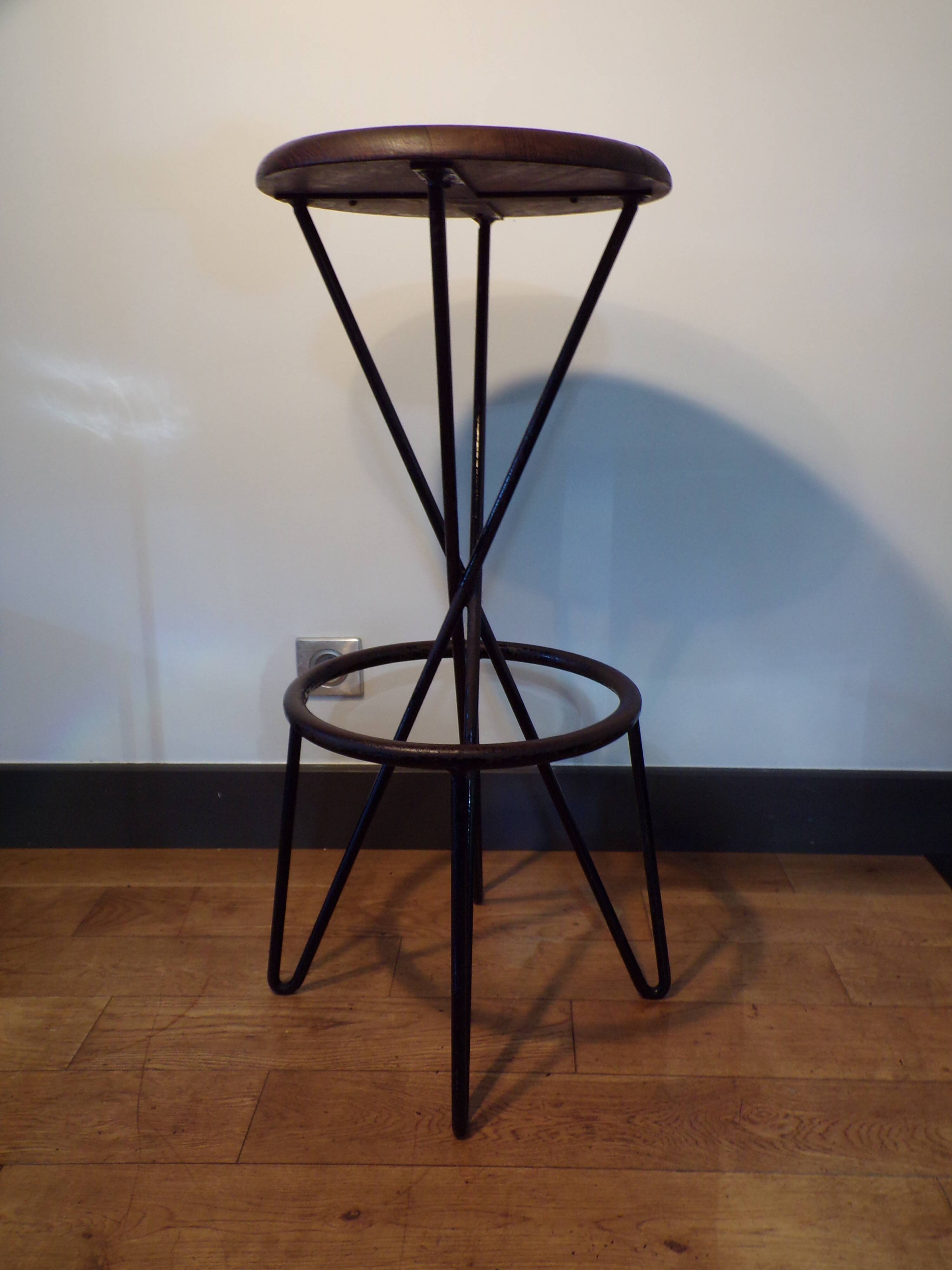 CM127 high stool  Thonet