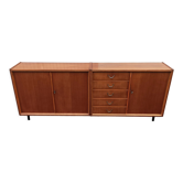 Vintage sideboard 3 doors 5 drawers