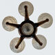 Art Deco chandelier Ezan 1930
