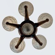 Lustre art déco Ezan 1930