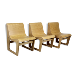 Beech Plywood Bench Symposio by René Šulc for TON, 2010s