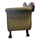 Vintage green baroque sofa / two-seater sofa