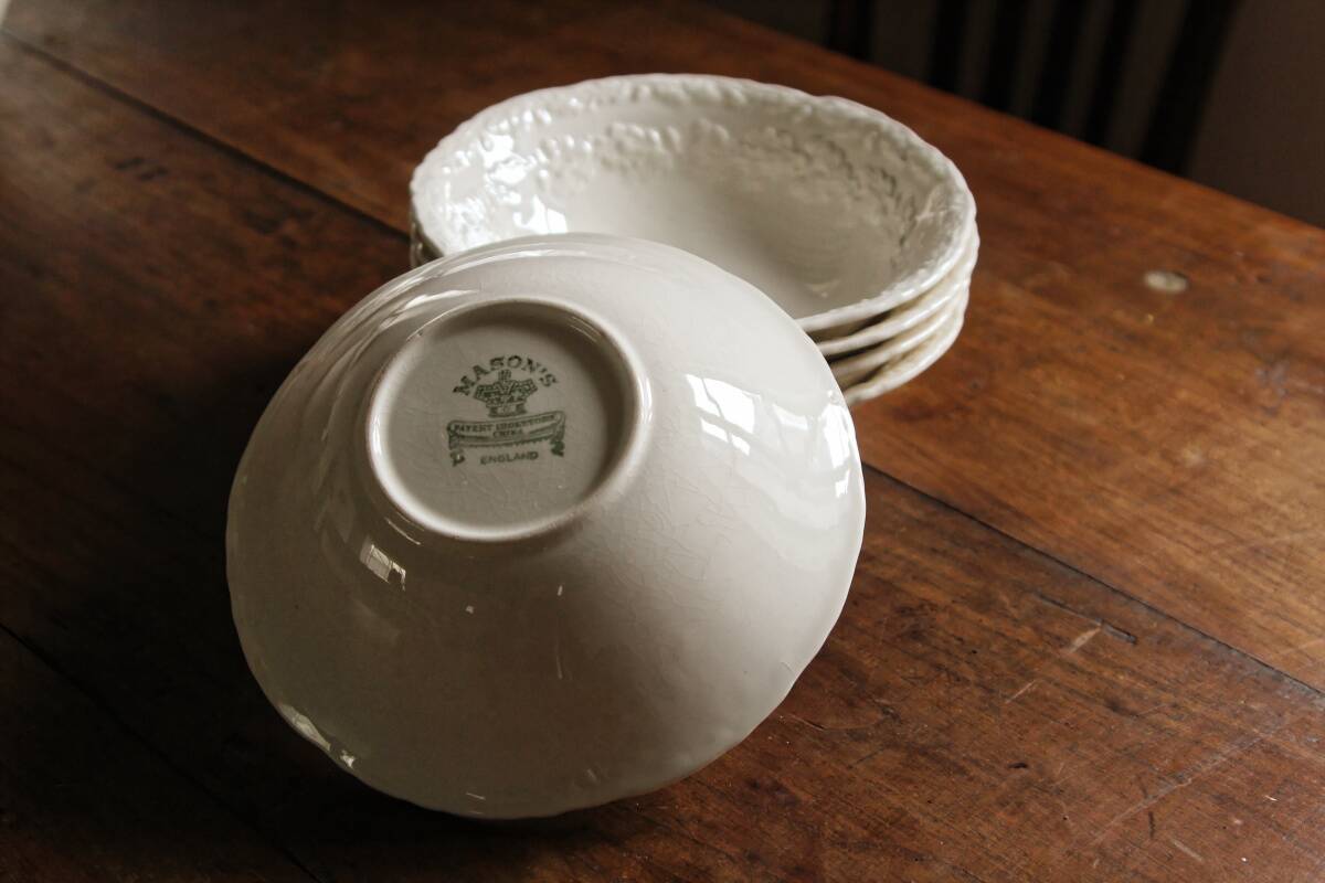 Mason's English porcelain breakfast and brunch service