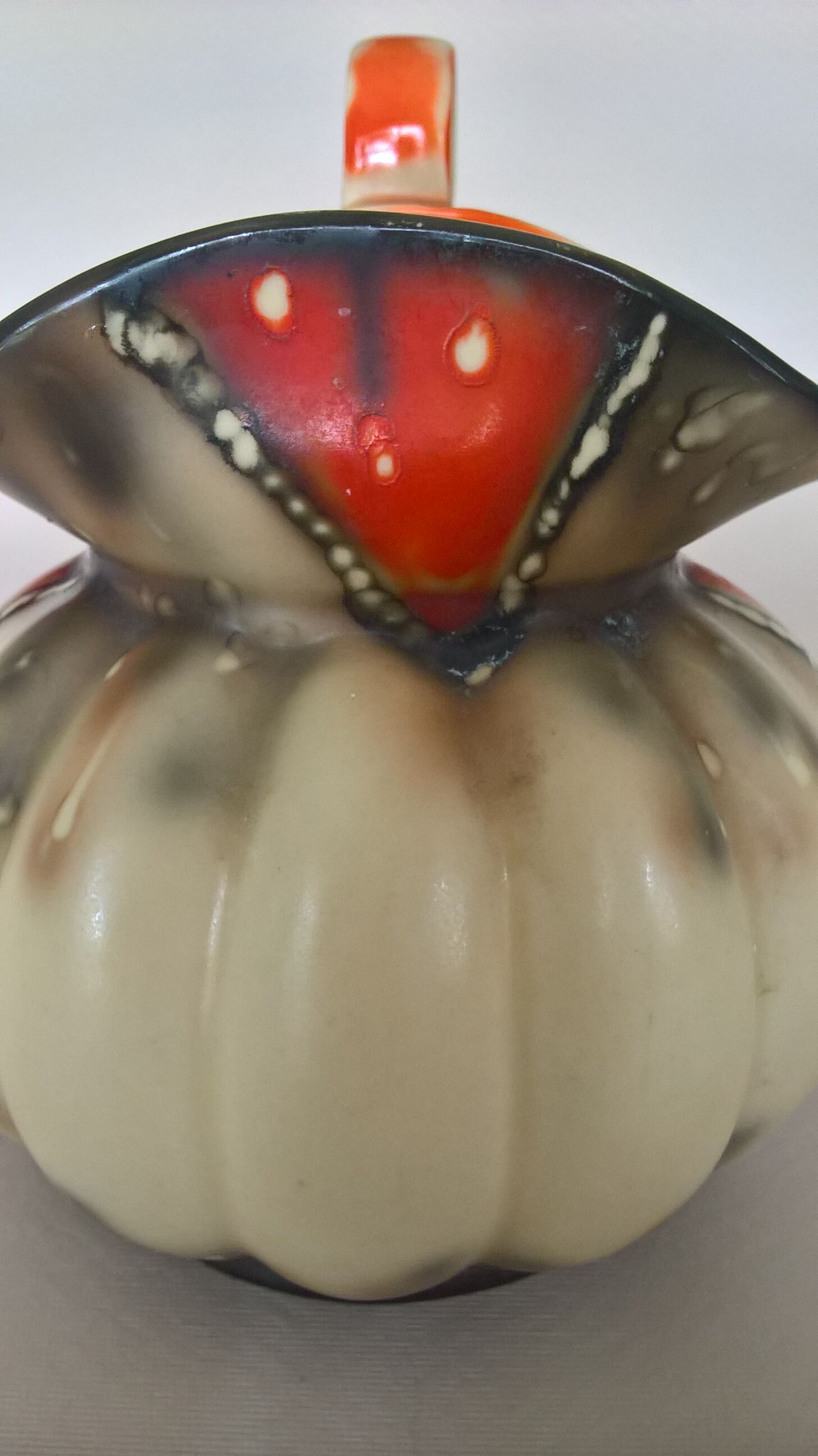 Czechoslovakian earthenware pitcher 3964