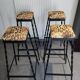 4 brutalist stools from the 1950s