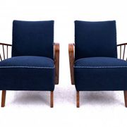 Fauteuils vintage, Pologne, années 1960