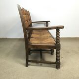 Mulched bench seat 3 seats