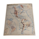 Ancient map political/physical America