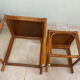 Nest of tables in rattan