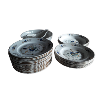 Service dishes Moulin des Loups
