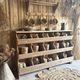 Ancien grainetier , meublé casiers en bois