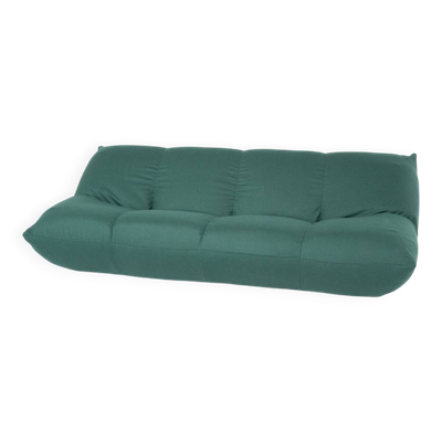 Canapé Papillon vert moderne du milieu du siècle par Giovannetti, Italie