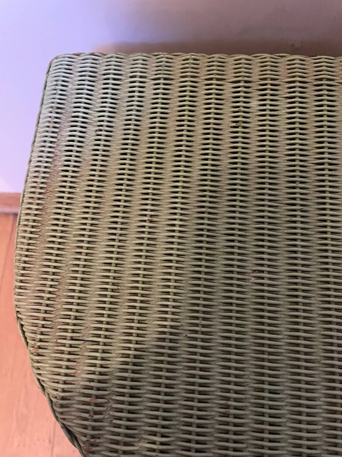 Lloyd Loom laundry basket