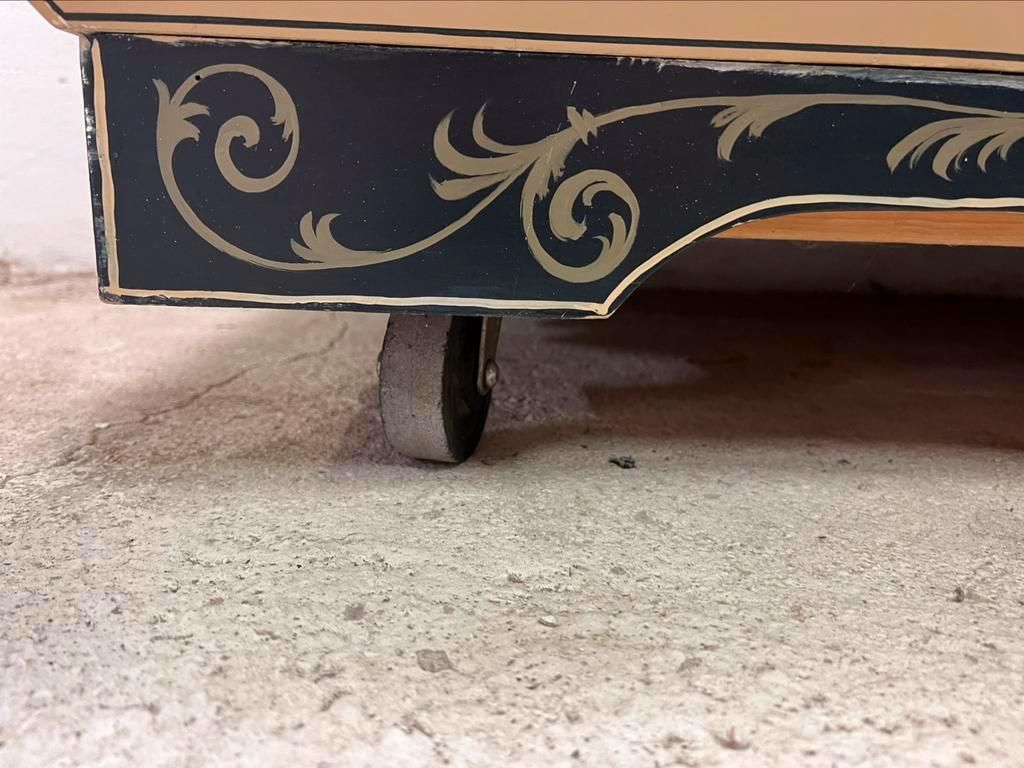 Hand painted xl chest of drawers