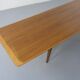 Large Danish Boomerang Teak Coffee Table, 1960s