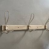Antique wall coat rack