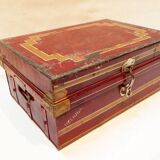 Original Patina Metal Vanity Trunk