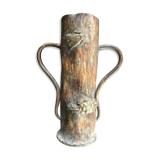 Vase à l'abeille, dinanderie Auguste Klein 1900