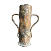 Vase à l'abeille, dinanderie Auguste Klein 1900