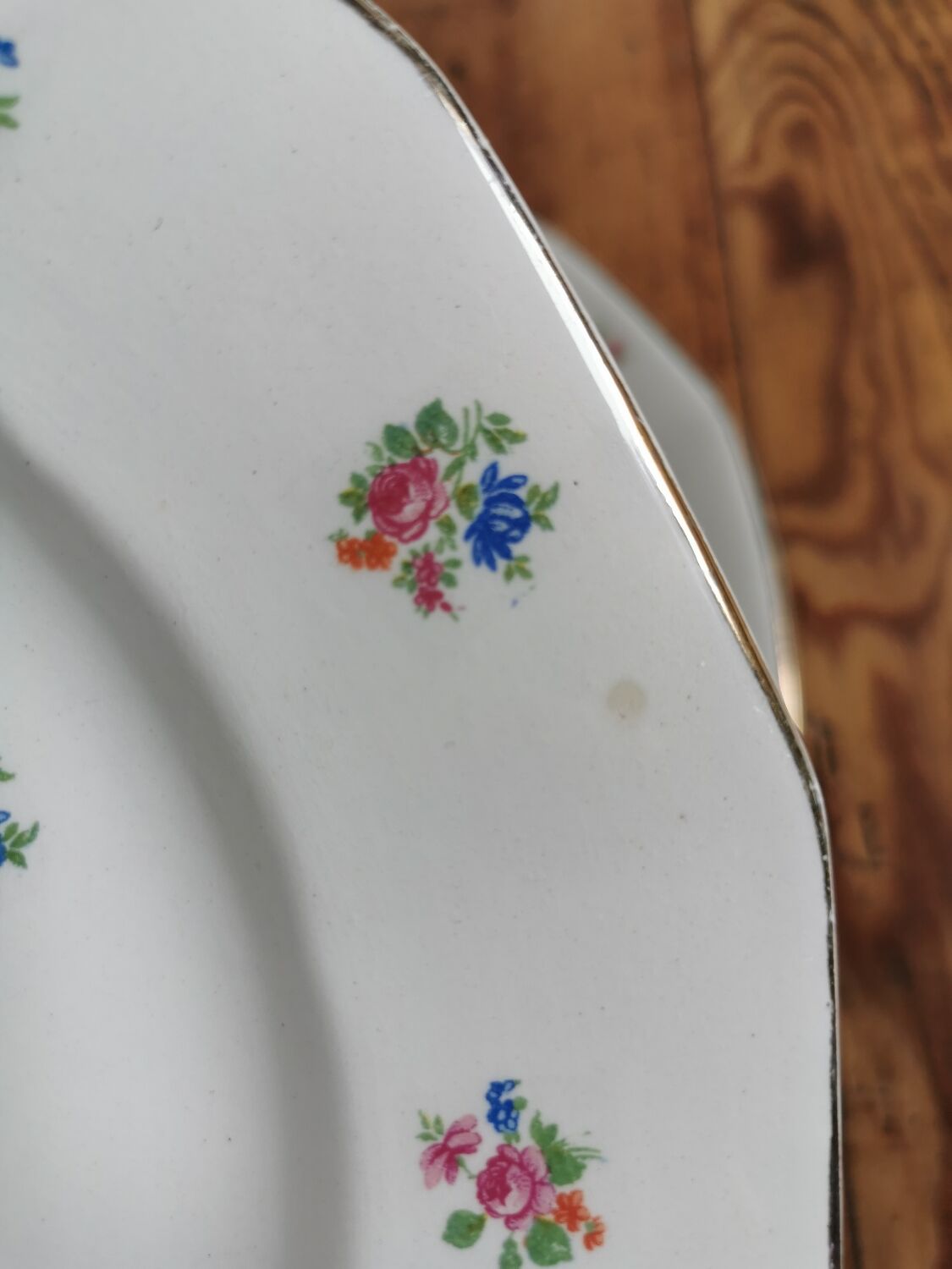 Vintage flat plates Digoin
