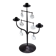 Wrought Iron & Glass Candelabra by Erik Höglund, Sweden, 1960s