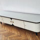 Vintage mid-century modern sideboard with rounded sides, germany 1960s