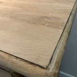 Solid oak chest of drawers