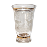 Glass vase 50s