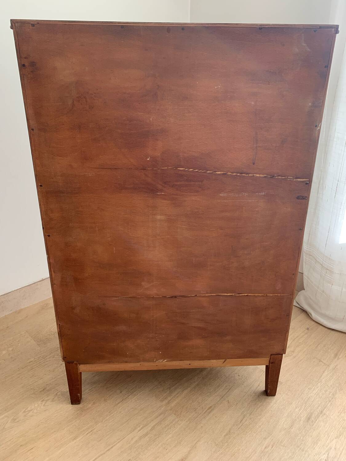 Danish 8-drawer chest of drawers in teak