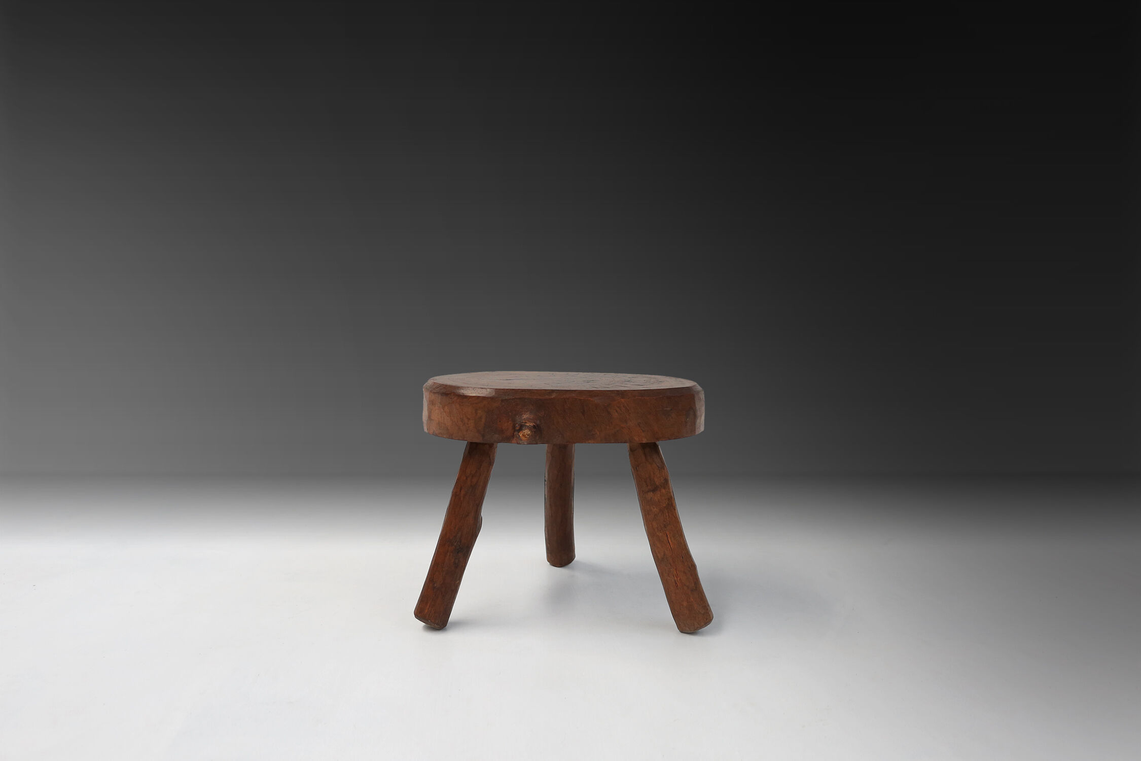 Rustic wooden stool  Ca.1935