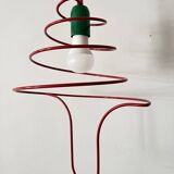 Spiral Pop Art Pendant Light, Ceiling Lamp, ESTO Austria, ´80