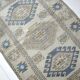 Tapis Oushak bleu et beige sku 1163