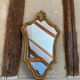 Baroque style gold mirror