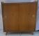 Vintage shoe cabinet with tapered legs