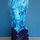 Fat lava ceramic vase from Vallauris, 60s/70s