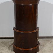 Rare Somno with two doors in Burl Mahogany, Empire period – Early 19th century