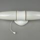 1950s and 1960s Ceramic Wall Lamp and Ceiling Light by Wilhelm Wagenfeld