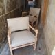 Paire de fauteuils de style Louis XIII
