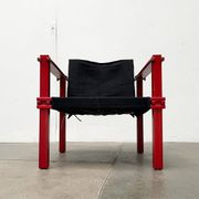 Mid-Century German Farmer Series chairs and table by Gerd Lange for Bofinger, 1960s, set of 5.
