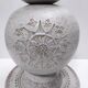 Engraved Ceramic Table Lamp "Siviglia" by Aldo Londi for Bitossi, Italy
