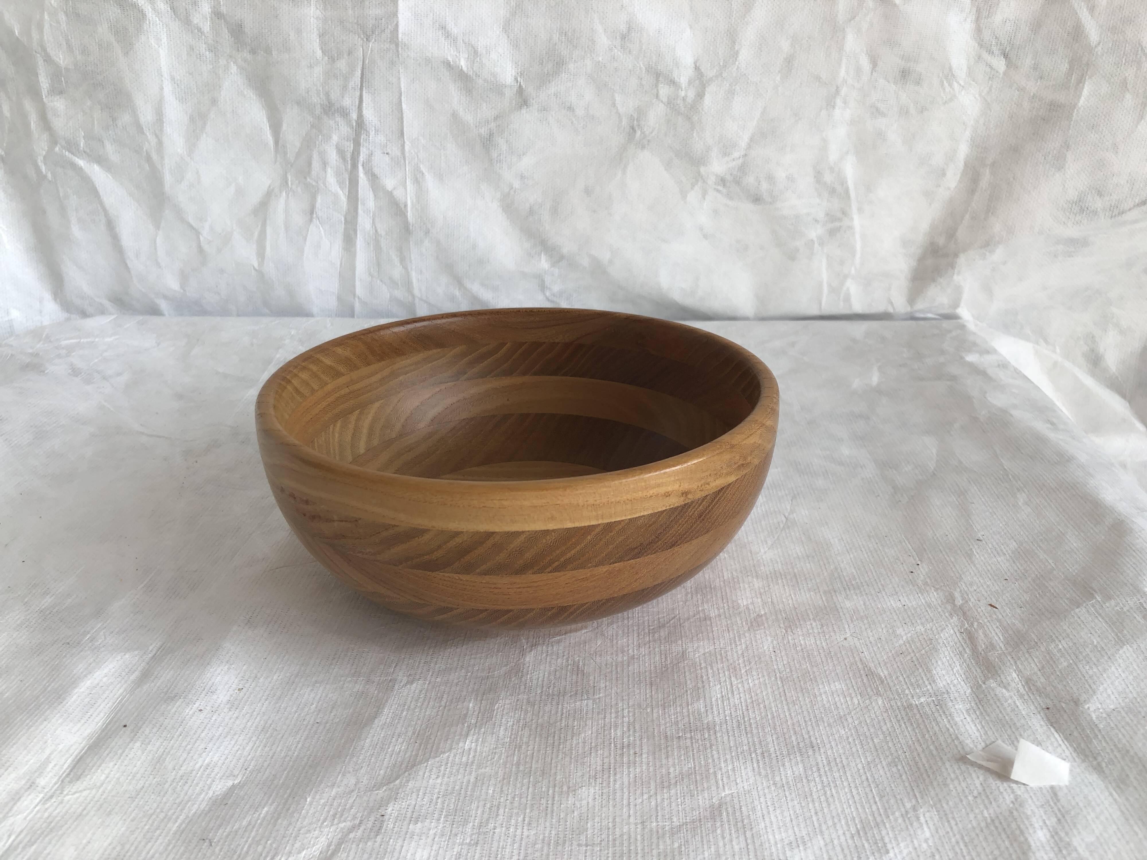 Wooden bowl or empty pocket, Scandinavian vintage