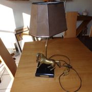 Lampe cheval vintage