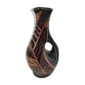 Large pitcher face decoration, signed ACCOLAY.