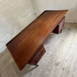 Danish vintage desk in teak by Peter Lovig Nielsen