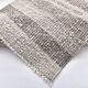 Brown Cream Runner rug, wool corridor kilim carpet  71x246 cm