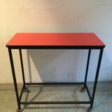 Console in metal and formica
