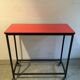 Console en métal et formica