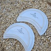 Salad plates in croissant English earthenware