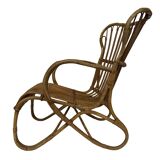 Ensemble de deux chaises en rotin modèle Belse 8 par Dirk van Sliedregt Rohe Noordwolde 1960