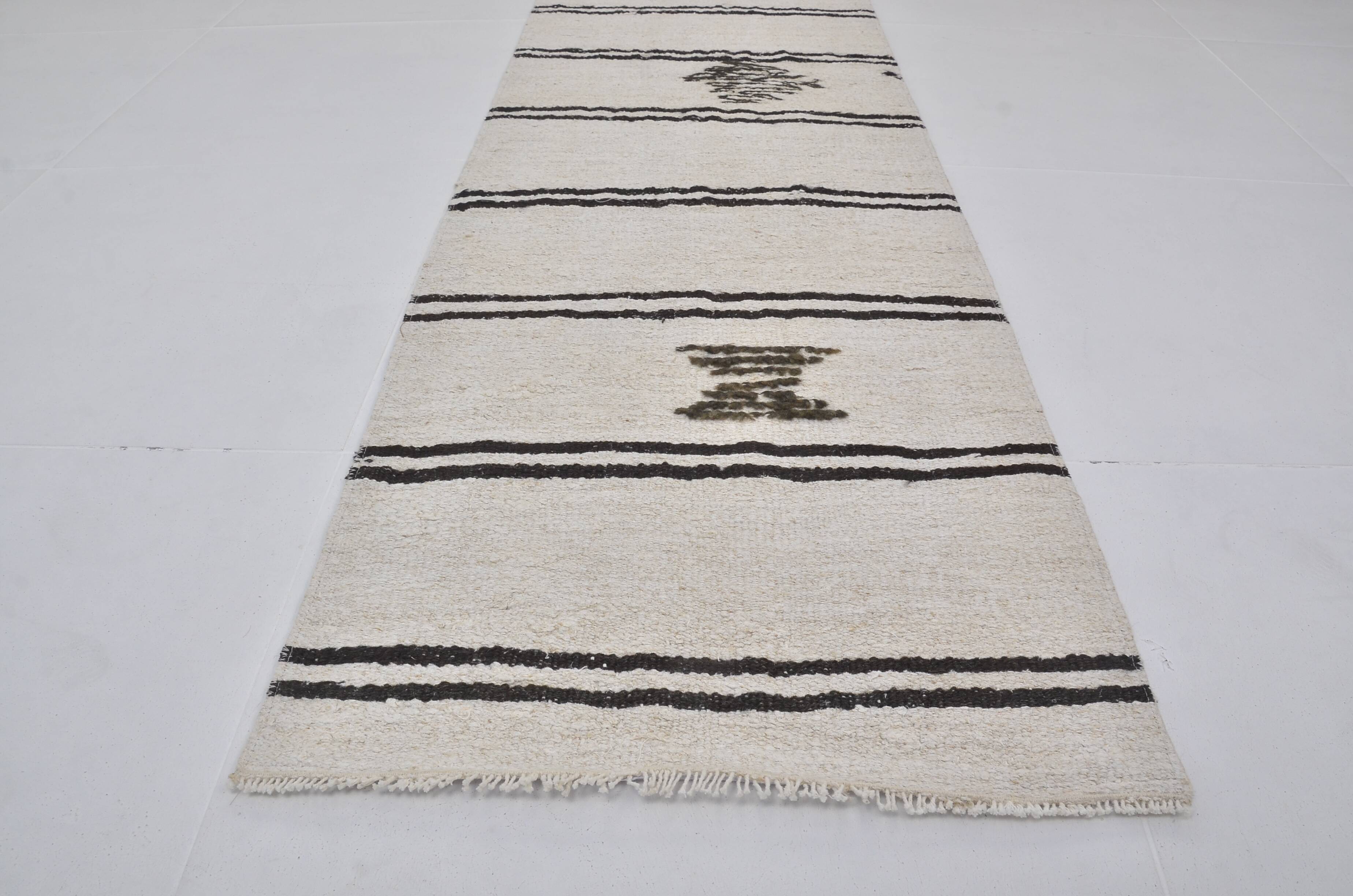 Vintage Hemp Runner Rug sku 3870